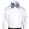 Classic Party Formal Tuxedo Suits Baby Boy Kid Men Satin Colors Bow Tie SM-XL (Medium (5-14 Years), Dark Gray) view 4