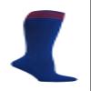 Blue Striped Youth Football Soccer Sport Knee High Socks(1 Pair), Red, Large