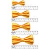 Classic Party Formal Tuxedo Suits Baby Boy Kid Men Satin Colors Bow Tie SM-XL (Small (New Born - 4 Years), Yellow) view 3