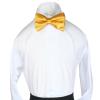 Classic Party Formal Tuxedo Suits Baby Boy Kid Men Satin Colors Bow Tie SM-XL (Small (New Born - 4 Years), Yellow) view 4