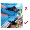 20x/40x Camping Awning Canopy Clamp Kit Heavy Duty Tarp Clips Set Car Boat Cover Emergency Tent Snap Tighten, Black (20 Pack) view 4
