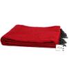 Open Road Goods Handmade Solid Color Yoga Blanket - Thick Mexican Blanket or Throw - Made for Yoga! (Red Blanket) view 1