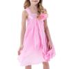 JX74 Girls Dress A-line Halter Flower Multi Layer Chiffon Size 7 view 1