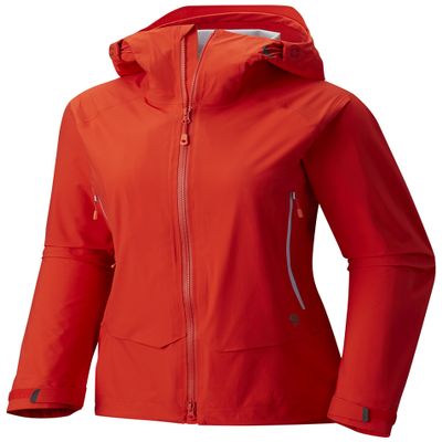 Mountain Hardwear Women's Superforma Jacket, Fiery Red, XS