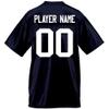 Custom Football Jersey for Men You Design Online in Adult Small in Navy view 2