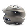 Boombah DEFCON Batting Helmet Sleek Profile Charcoal/Navy - Size Junior 6 1/4" - 7" view 3