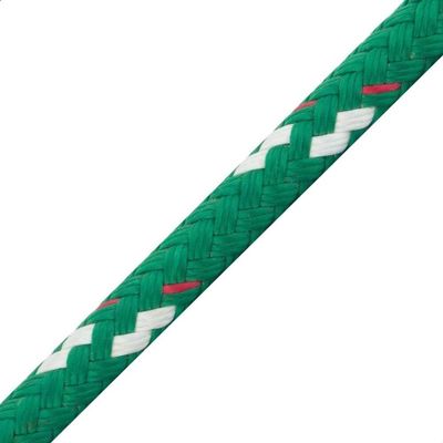 New England Ropes 3/16in (5mm) Sta-Set Solid Green 90 Feet Long