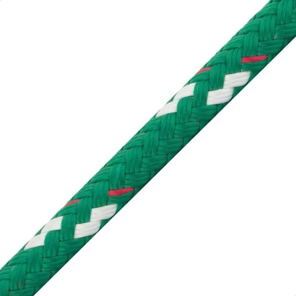 New England Ropes 3/16in (5mm) Sta-Set Solid Green 90 Feet Long