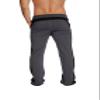 4-rth Ultra Flex Yoga Track Pant (Small, Charcoal w/Black & Royal) view 3