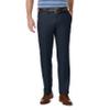 Haggar Men's Cool 18 Pro Slim Fit Flat Front Casual Pant, Navy, 38W x 30L view 1