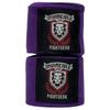 Amber Fight Gear Ultimate 180-Inch Mexican Style Elastic Hand Wraps Premium Quality Boxing Kickboxing Muay Thai MMA Wraps for Men and Women, Purple, Sold as a Pair view 2