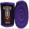 Amber Fight Gear Ultimate 180-Inch Mexican Style Elastic Hand Wraps Premium Quality Boxing Kickboxing Muay Thai MMA Wraps for Men and Women, Purple, Sold as a Pair view 3