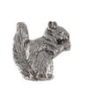 Squirrel Pin, Pewter, 1 Inches, 100% Handmade in the USA, Brown, Gray, Alpine, Douglas, Tree, Ground, Realistic, Metal, Lapel, Hat, Brooch, Gift, Jewlery, Over 3100 Unique Designs view 1