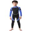 Neoprene Wetsuit One Piece Swimsuit for Kids Boys Girls UV Protection for Swim Surf Snorkel Scuba Diving view 1