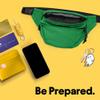 DALIX Fanny Pack w/ 3 Pockets Traveling Concealment Pouch Airport Money Bag (Green) view 2