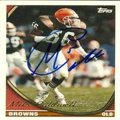 Sports Memorabilia Mike Caldwell Autographed Football Card (Cleveland Browns) 1994 Topps No.563 Rookie
