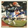 Sports Memorabilia Mike Caldwell Autographed Football Card (Cleveland Browns) 1994 Topps No.563 Rookie view 1