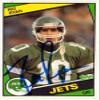 Sports Memorabilia Autograph Warehouse 39501 Pat Ryan Autographed Football Card New York Jets 1984 Topps No. 156 view 1