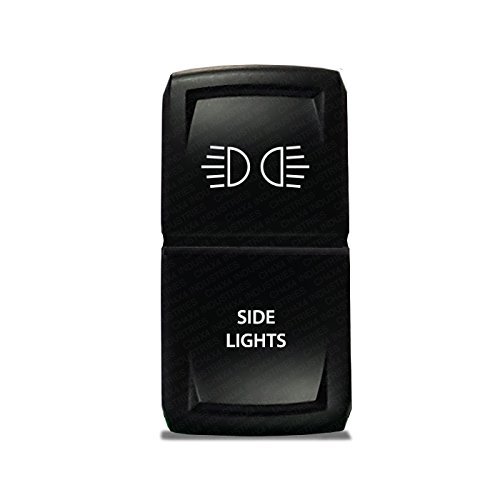 CH4X4 Rocker Switch V2 Side Lights Symbol 1 - Green Led