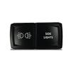 CH4X4 Rocker Switch V2 Side Lights Symbol 1 - Horizontal - Amber Led view 1