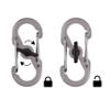 Nite IZE Key Band-It, Stretch Wristband Key Chain with S-Biner Clip, Smoke view 4