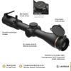 Leupold VX-6HD 2-12x42 (30mm) CDS-ZL2 Illum. FireDot Duplex Reticle Riflescope view 2