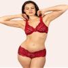 Signature Lace Unlined Underwire Bra view 3
