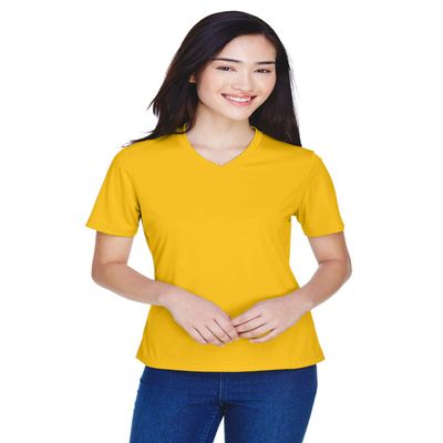 Team 365 Ladies' Zone Performance T-Shirt S SP ATHLETIC GOLD