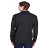 Adult Pinnacle Performance Long-Sleeve Piqu Polo with Pocket 3XL BLACK view 3