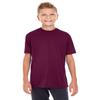 C2 Sport Youth Performance T-Shirt - Maroon, XL view 1