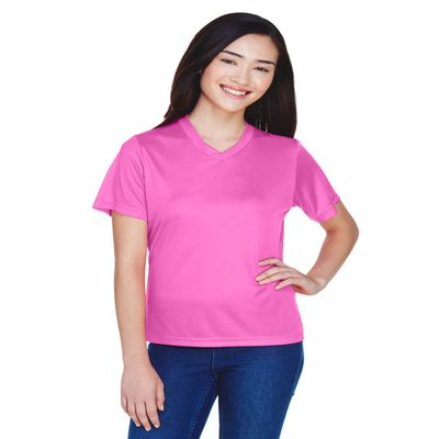Team 365 Ladies' Zone Performance T-Shirt XS SP CHARITY PINK