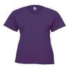 Badger Sport C2 Purple Ladies XL Short Sleeve Wicking Tee view 1