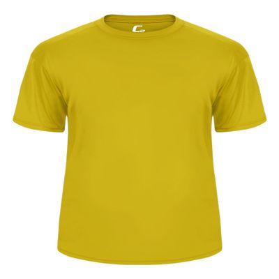 Badger Sport C2 Gold Youth XL Short Sleeve Wicking Tee