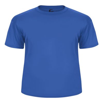 Badger Sport C2 Royal Blue Youth XL Short Sleeve Wicking Tee