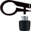Abus Saddle/Post Lock Nutfix Seatpost Clamp/Lock, 30 Diameter, Red view 1