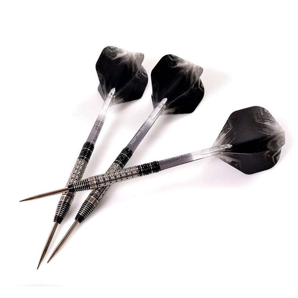 CUESOUL Aurora 23g 90 Throwing Steel Tip Tungsten Dart Set Professional,Titanium Nitride Coating