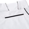 Champro Triple Crown OB2 Open-Bottom Loose Fit Baseball Pants with Adjustable Inseam and Reinforced Sliding Areas, White,Black, X-Large view 4