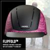 Troxel Spirit Full Coverage Horse Riding Helmet, Low-Profile Adjustable Design, Safety Horseback Riding Gear, Medium (7 - 7-3/8), Purple Boho view 3
