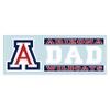 Craftique Arizona Wildcats Decal (ARIZONA DAD DECAL (6"), 6 in) view 1