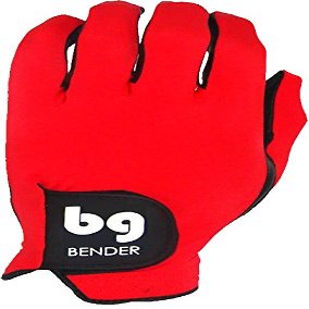 Bender Gloves - Men's Golf Glove, Durable Spandex Material, Unique Golf Gloves Men Right Handed Golfer (Wear On Left)