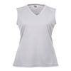 Badger Sport Silver Youth Large Sleeveless Wicking Tee view 1