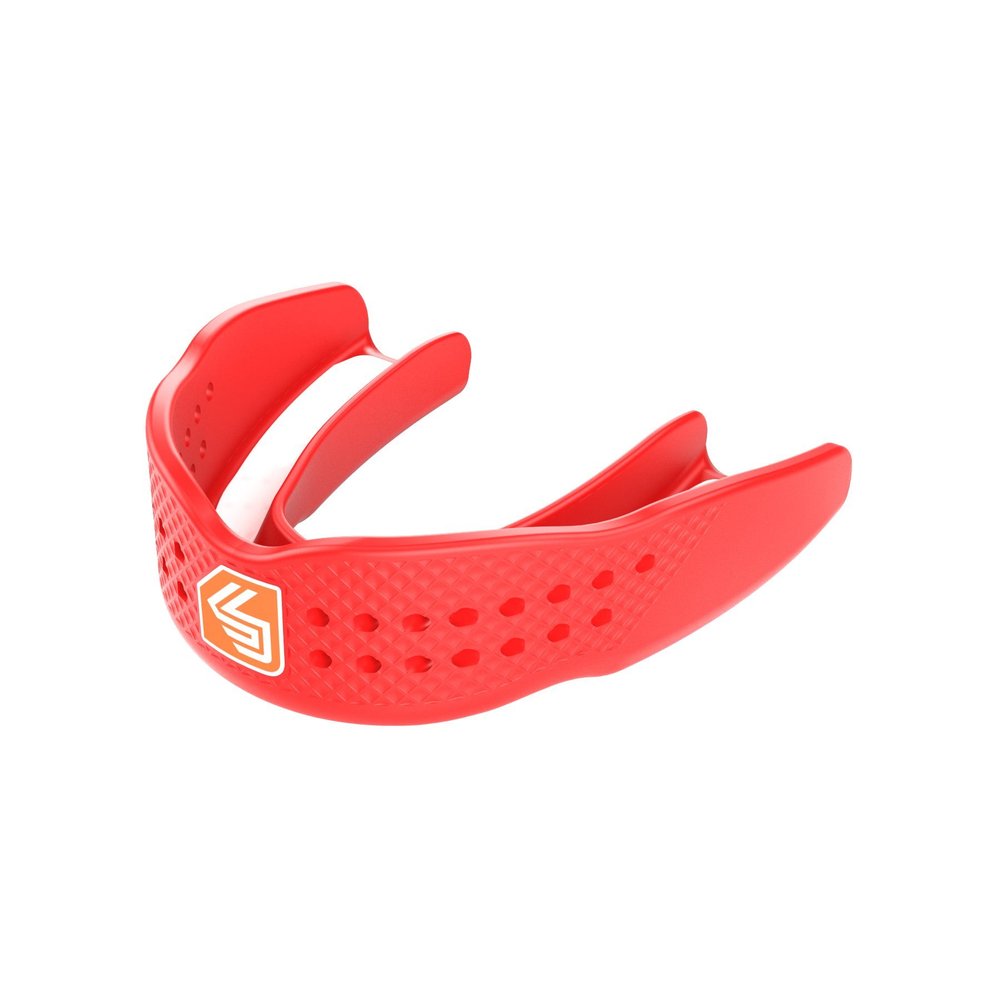 Shock Doctor Mouthguard Superfit  Easy-Fit Strap/Strapless mouthguard  Low Profile Fit Perfect for Basketball, Hockey, Lacrosse, All Sport