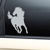 Nashville Decals Horse Vinyl Decal Laptop Car Truck Bumper Window Sticker - Gray view 1