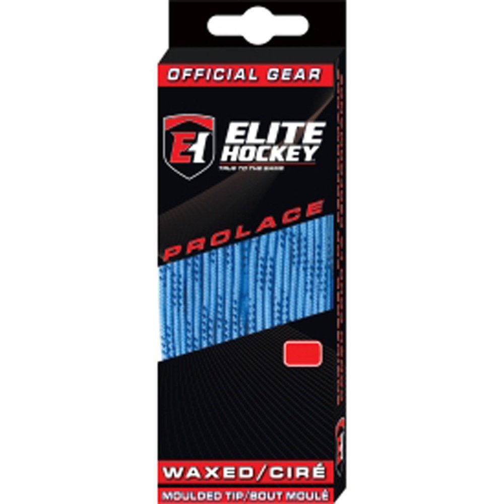 Elite Hockey Prolace Waxed Hockey Skate Laces (Columbia Blue, 120")