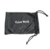 V.W.E. Vintage Inspired Metal Bridge and Temple - Clip-On Look Clear Lens Glasses (Tortoise/Gold, Clear) view 3