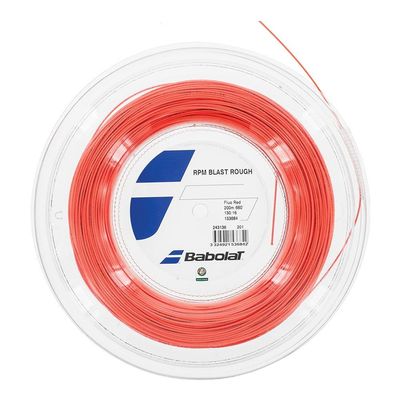 Babolat Unisex's RPM Blast Rough 200M String, Red/Rouge Fluo, Size 135