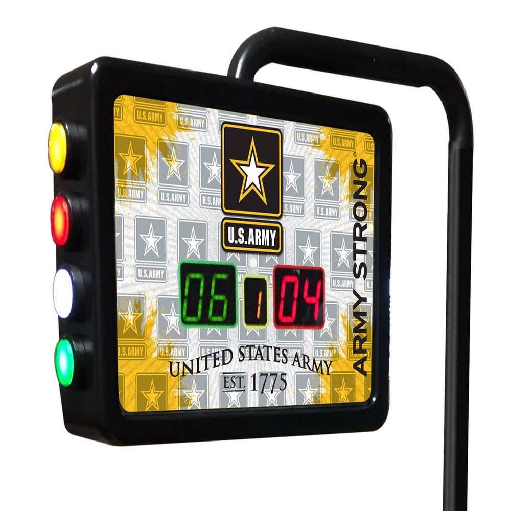 Holland Bar Stool Co. U.S. Army Electronic Shuffleboard Scoring Unit - Officially Licensed