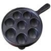 Captain Stag UG-3016 Frying Pan for Barbecues, BBQs, Multi, Mini Pan, Approx. 6.5 x 11.0 x 1.6 inches (165 x 280 x 40 mm) view 1