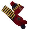 Little Kids Knitted Winter Beanie Hat and Scarf Set, 6 Months to Toddlers (Blue/Yellow) view 1