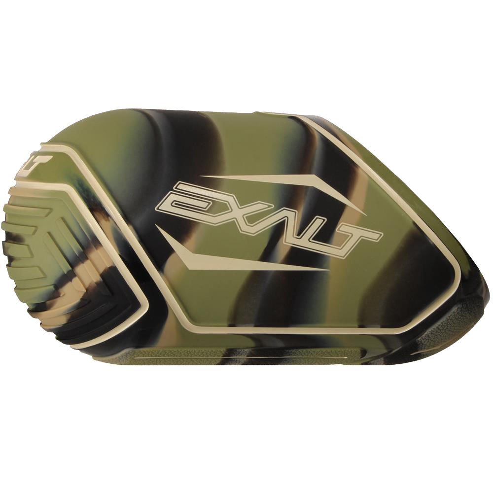 Exalt Paintball Carbon Fiber Tank Cover (Jungle Camo, 68-72ci (Medium))